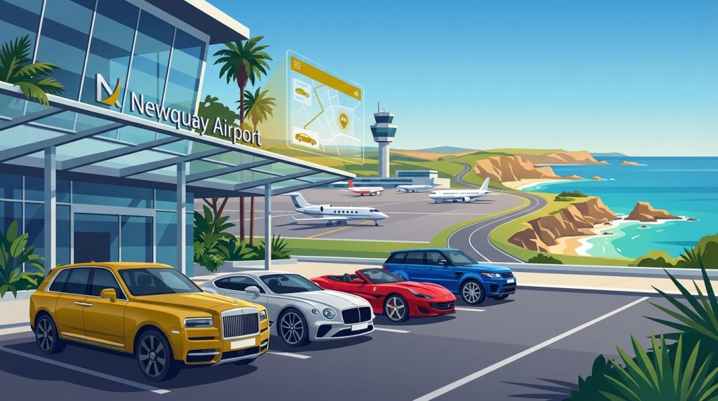 Rent a Car Newquay Airport | Luxury Fleet & VIP Service