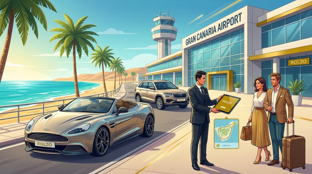 Premium Gran Canaria Airport Car Rentals | ROLZO Luxury Flee