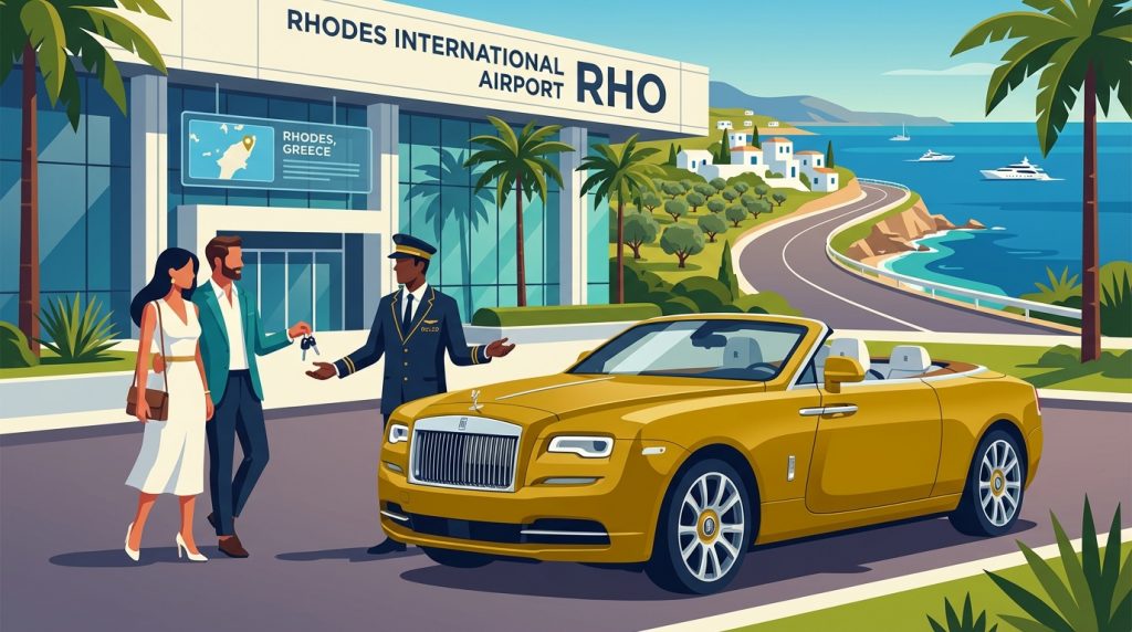 Car Rental Rhodes Greece Airport | Luxury Fleet & VIP Servic