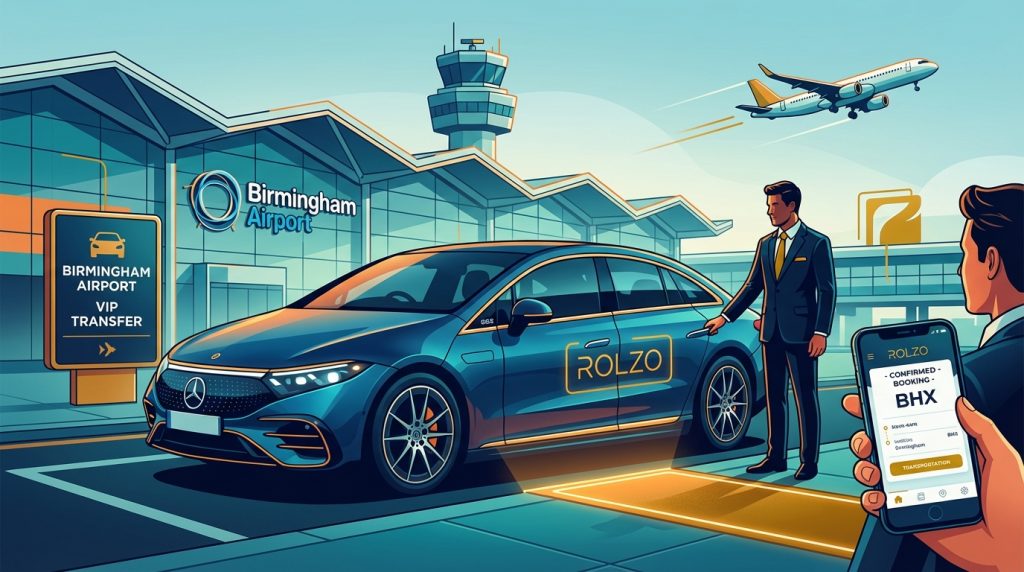 Premium Car Rental Birmingham Airport UK | Luxury Fleet & VI