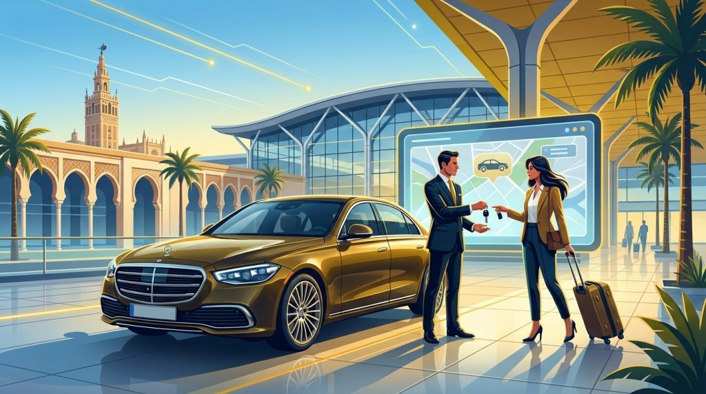 Premium Car Rental Seville Airport | Luxury Fleet & VIP Serv