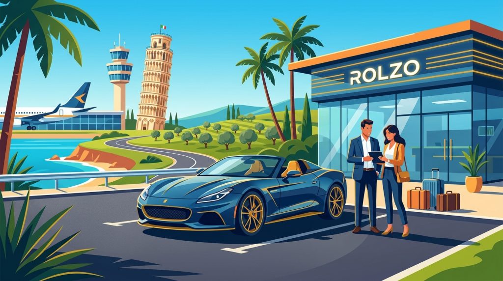 Premium Car Rental Italy Pisa Airport | Luxury Fleet & Servi