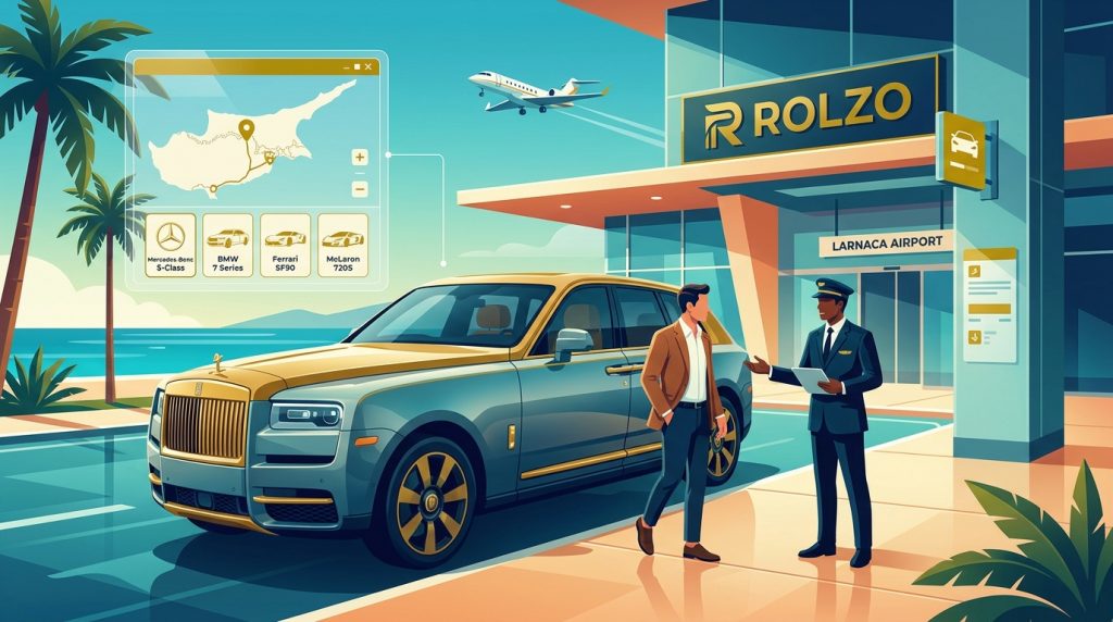Rent a Car Larnaca Airport | Luxury Fleet & VIP Service