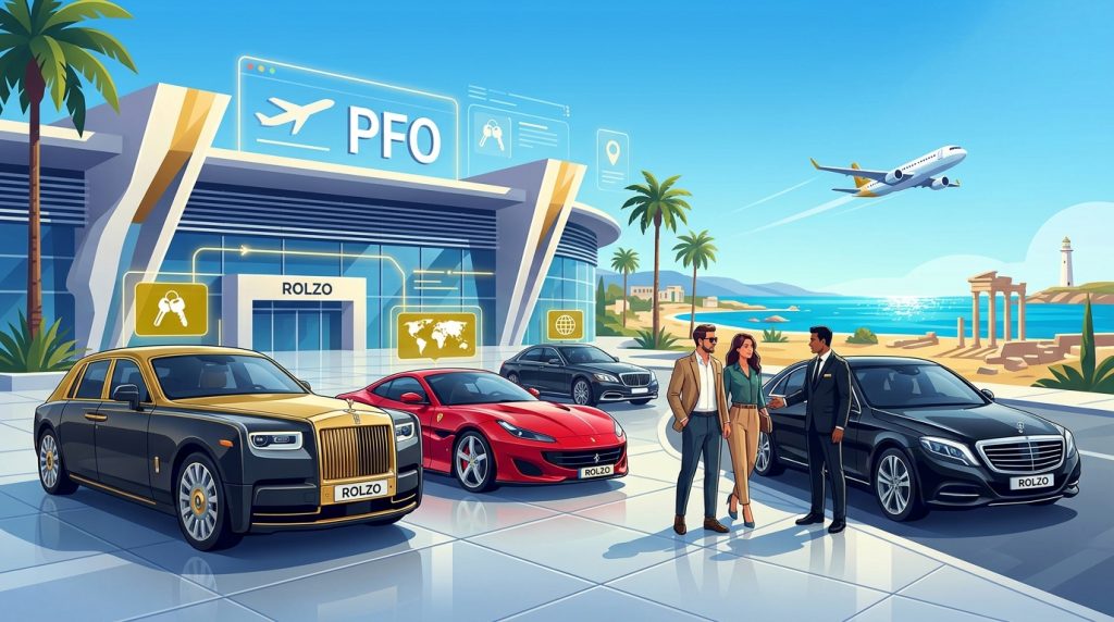 Rent a Car Paphos Airport | Luxury Fleet & VIP Service